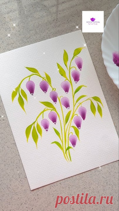 Quick and easy flowers #wocol #shorts