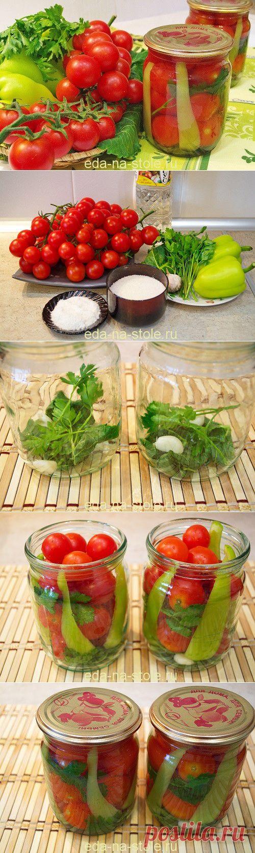 Помидоры черри, рецепт с перцем - Простые рецепты Овкусе.ру