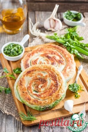 Лепешки с зеленью - кулинарный рецепт