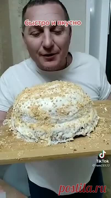 Тортик в микроволновке😋👍