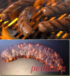 Копчение колбас.