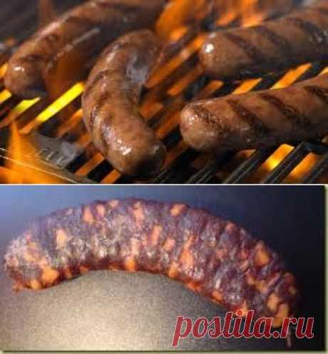 Копчение колбас.