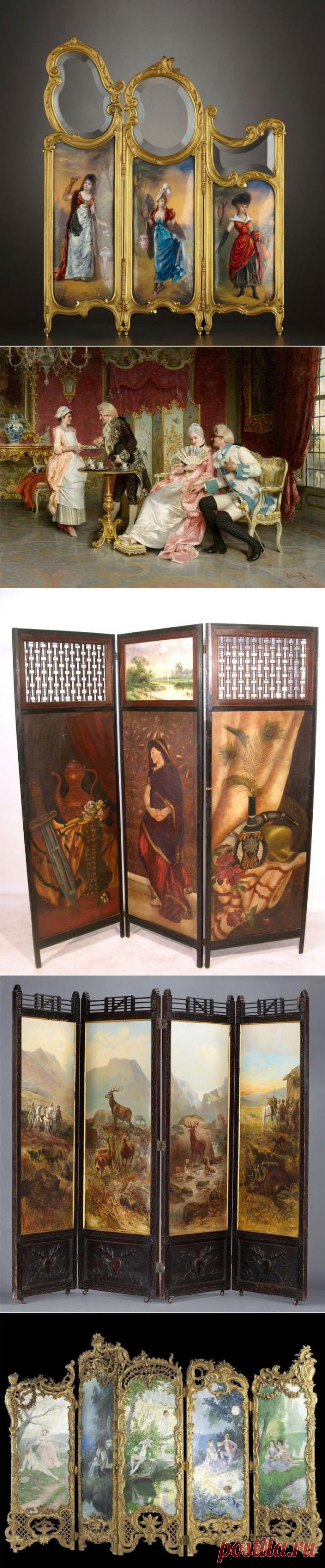 Мастерица дворцовых интриг...Ширма.