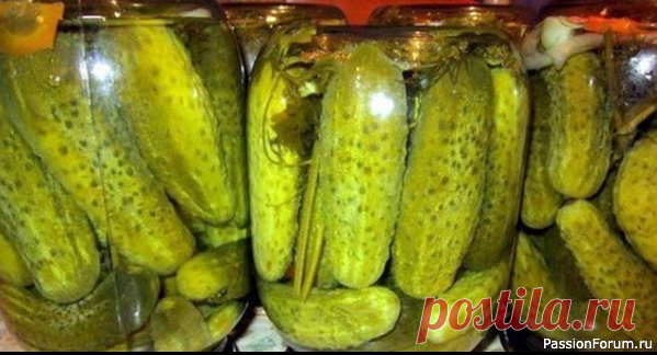 Хрустящие огурчики. Авторский рецепт.