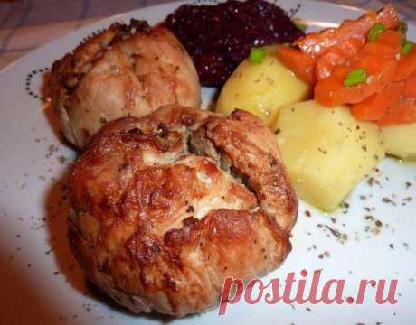 Интересные новости     ОРИГИНАЛЬНАЯ КУРИЦА С ГРИБАМИ.