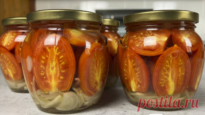 Про них “гуде” увесь базар! Смачні та дуже соковиті мариновані помідори по-фінськи – і 100 банок буде замало