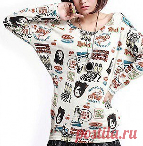 Как сшить кофту летучая мышь (Шитье и крой) | Журнал Вдохновение Рукодельницы