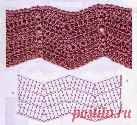 Вязание крючком: Зиг Заг швы и наряды