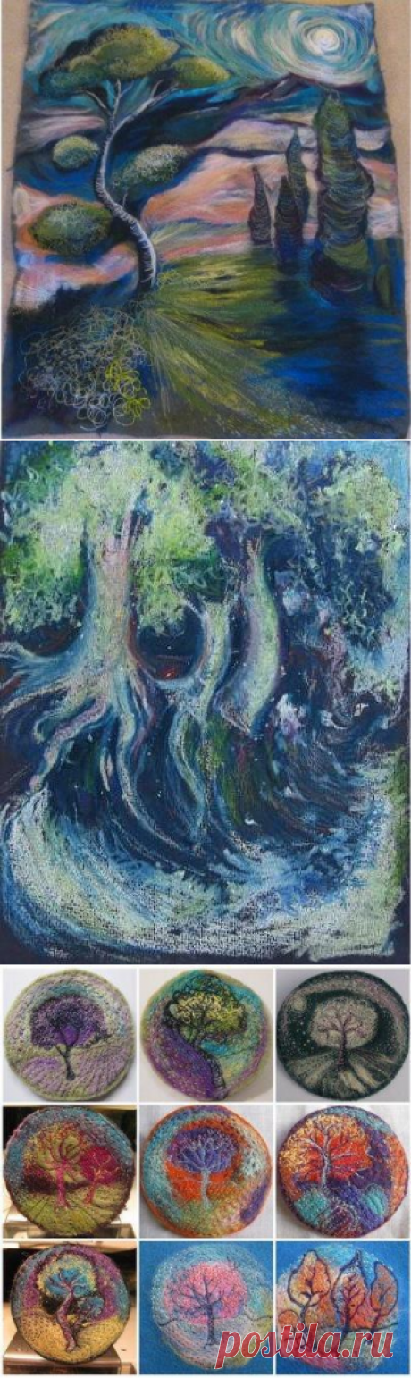 Текстильное творчество Michala Gyetlai.