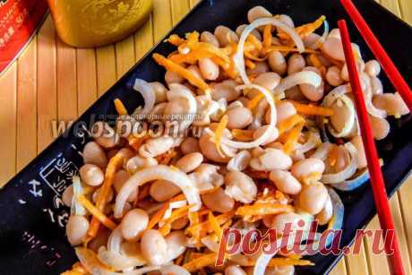 Маринованная острая фасоль