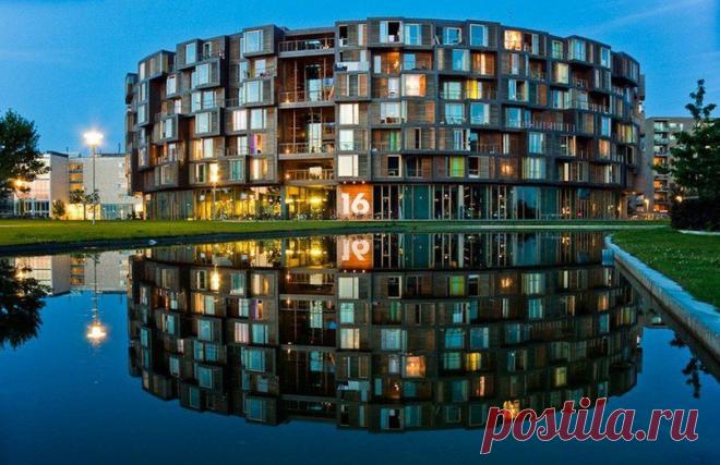 Студенческое общежитие в Копенгагене