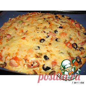 Пицца "Палочка-выручалочка" - кулинарный рецепт