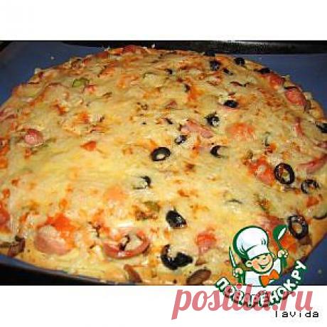 Пицца &quot;Палочка-выручалочка&quot; - кулинарный рецепт