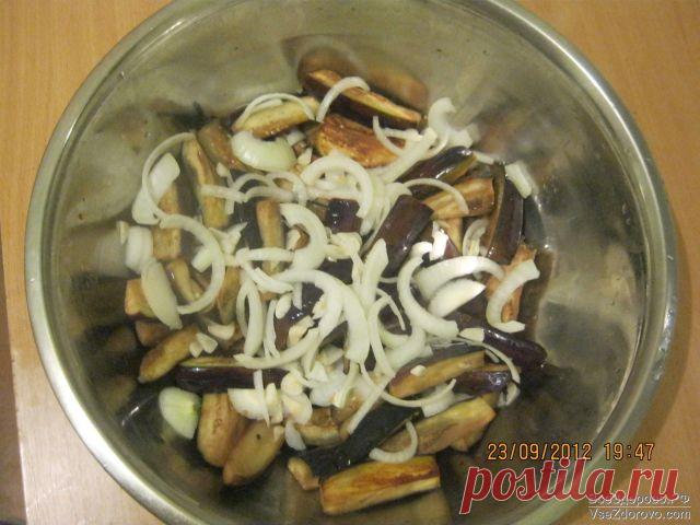 Замаринованные вкуснейшие баклажаны - Простые рецепты Овкусе.ру
