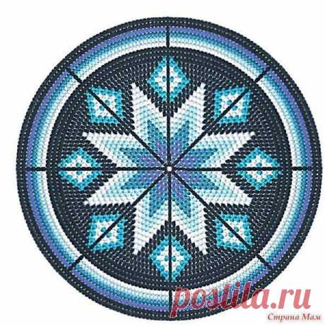 Подборка круглых схем для жаккарда, в копилку!
