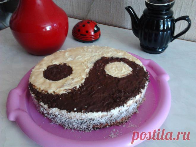 Торт "Инь-янь"