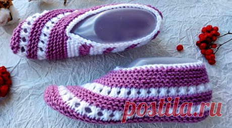 Простая и очень красивая модель следков (Вязание спицами) — Журнал Вдохновение Рукодельницы