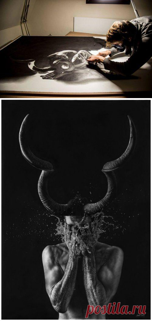 Реалистичные рисунки от художника Йоно Драй