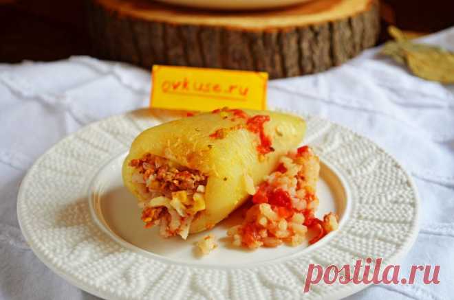 Фаршированный перец в духовке - Простые рецепты Овкусе.ру