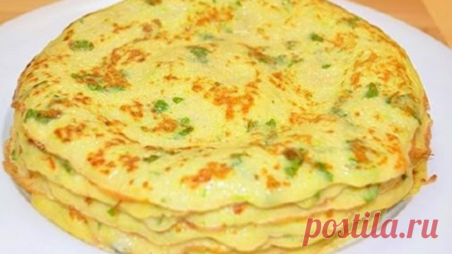 Блины из кабачков!