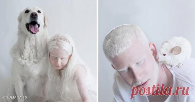 Этот фотограф из Израиля раскрыла неземную красоту людей-альбиносов