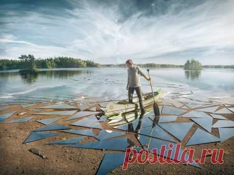 Новые сюрреальные фотоманипуляции Erik Johansson