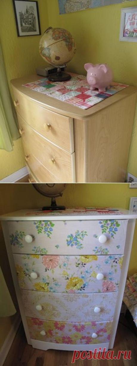 Декор комода своими руками в технике декупаж | Наш уютный дом