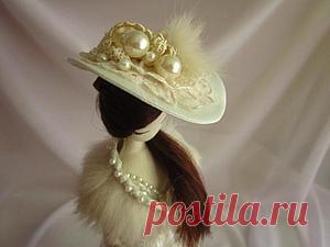 Шляпки для кукол своими руками - Ярмарка Мастеров - ручная работа, handmade
