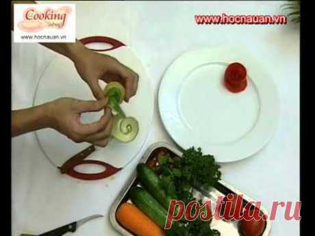 Hướng dẫn cắt tỉa - Cách trang trí viền đĩa