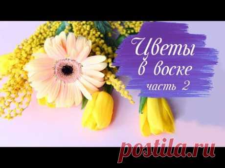 БОЛЬШЕ НЕ НУЖНО ВЫБРАСЫВАТЬ ЦВЕТЫ! Тюльпан, гербера и мимоза. - запись пользователя AlinaRomanovna (Алина) в сообществе Прочие виды рукоделия в категории Другие виды рукоделия