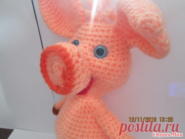 . Игрушка - поросенок. Описание. - Амигуруми - Страна Мам