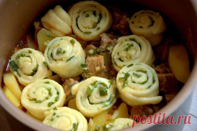 Это невероятно ароматное блюдо;)) Нудли по-украински с жаркое — Вкусные рецепты