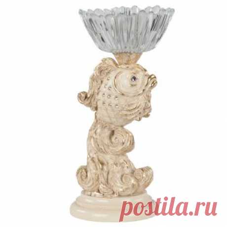 Фруктовница-конфетница Заветное желание, айвори, в BOGACHO.