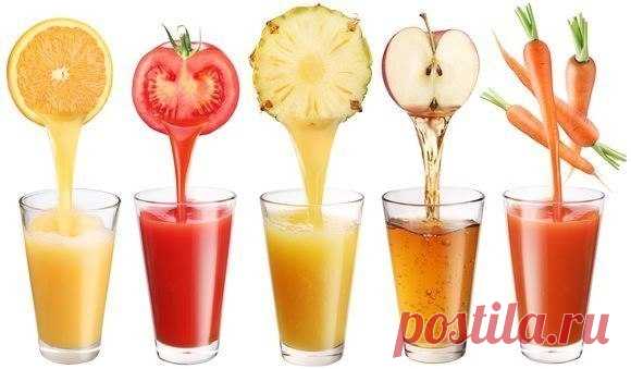 Польза соков