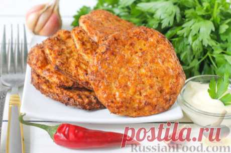 Рецепт: Оладьи из цветной капусты, запеченные в духовке на RussianFood.com