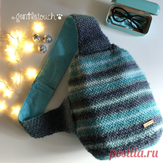 agentletouch: Free Pattern single shoulder backpack