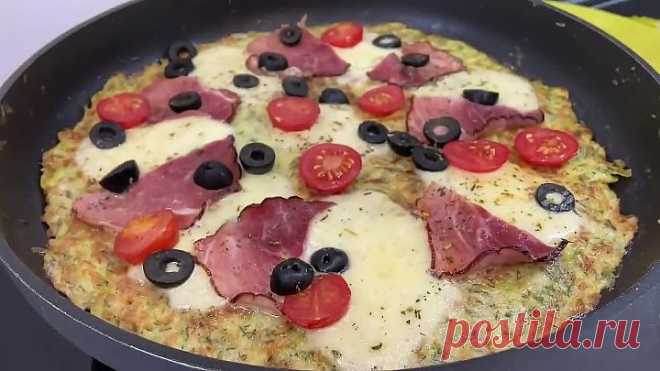 КАБАЧКОВАЯ ПИЦЦА Вкуснее Оладьев из Кабачков