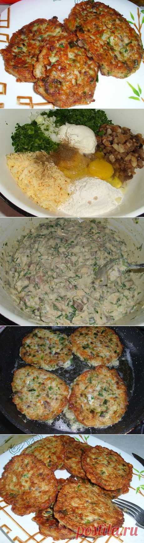 Вкусные оладьи из грибов, любимое блюдо белорусов | Рецепты моей мамы