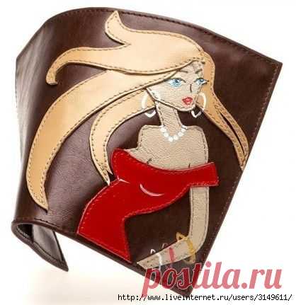 АППЛИКАЦИИ ИЗ "ЖАРЕНОЙ" КОЖИ