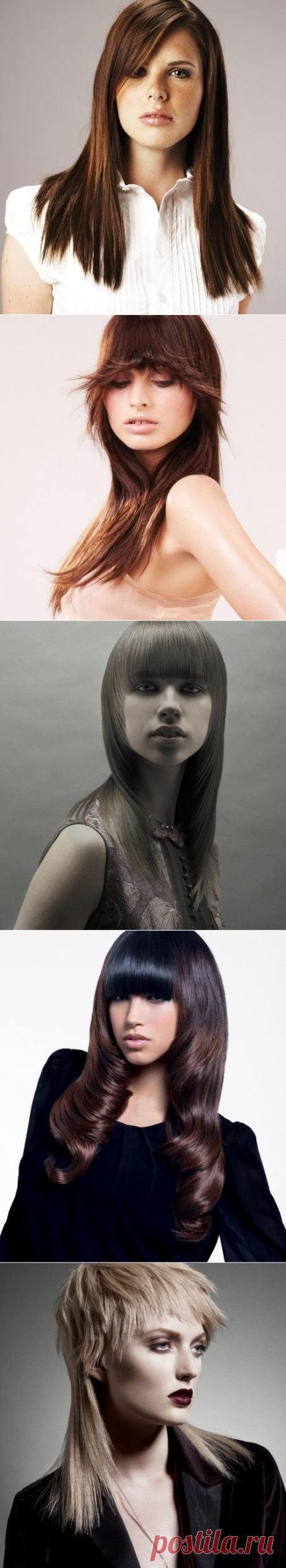 Модные стрижки на длинные волосы 2018-2019, красивые длинные стрижки фото, тренды, тенденции