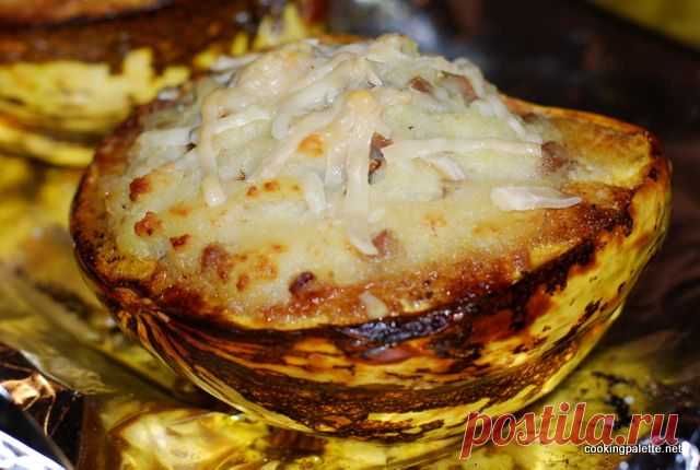 Картофельный гратен в тыкве - Cooking Palette » Cooking Palette