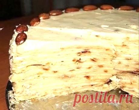 Кулинарные Рецепты: Торт &quot;Наполеон&quot; (на сковороде)