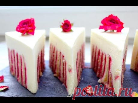 МАЛИНОВЫЙ ТОРТ с БИСКВИТОМ ДЖОКОНДА / !!!КОСМИЧЕСКИ ВКУСНО!!!