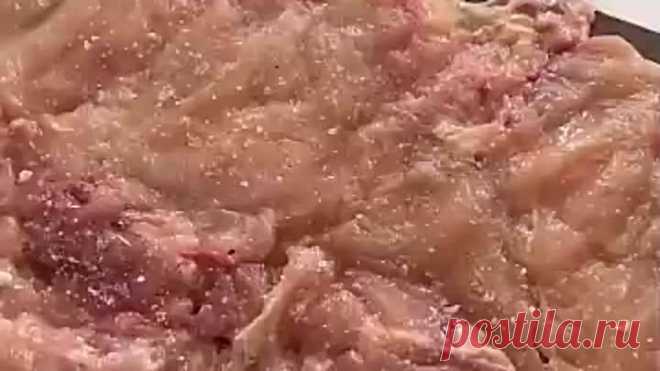 КУРИНЫЙ РУЛЕТ С ГРИБАМИ И СЫРОМ