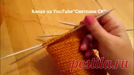 Как вязать пройму, горловину и плеч.