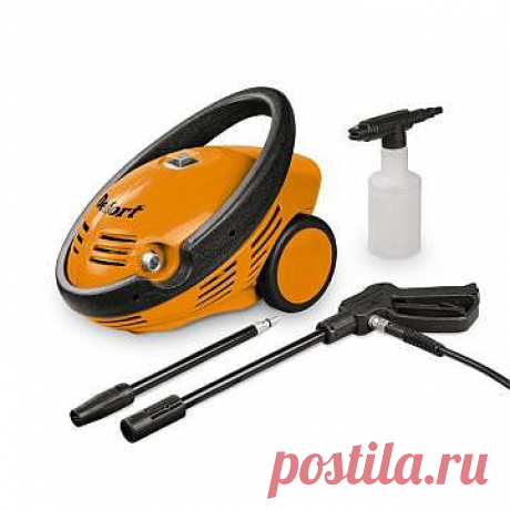 Мойка высокого давления Defort DPW-1650 - компактная и легкая мойка, идеально подойдет для приусадебного участка и частного дома, такая мойка поможет отмыть машину и плитку, бетонную стену и сайдинг. 

Мощная струя воды на выходе, компактность, емкость для моющего средства и пистолет-распылитель в комплекте делают такую мойку идеальной для частного применения.