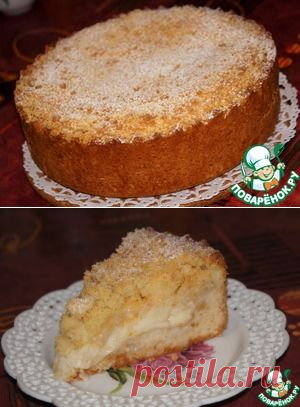 Царский яблочный пирог - кулинарный рецепт