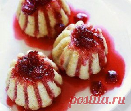 Мусс из клюквы на манной крупе | www.wmj.ru