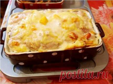 ДИЕТИЧЕСКАЯ ЗАПЕКАНКА С КУРИЦЕЙ И ТЫКВОЙ | Краше Всех