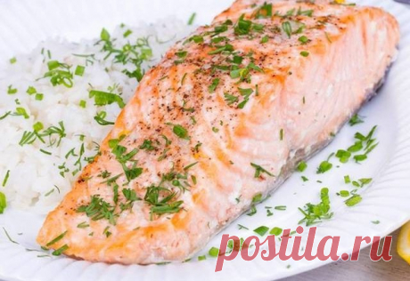 Филе лосося с рисом в мультиварке - Dynastyofchefs.ru